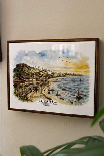 Azulejo Decorativo Com Moldura Ceara Mimo Galeria